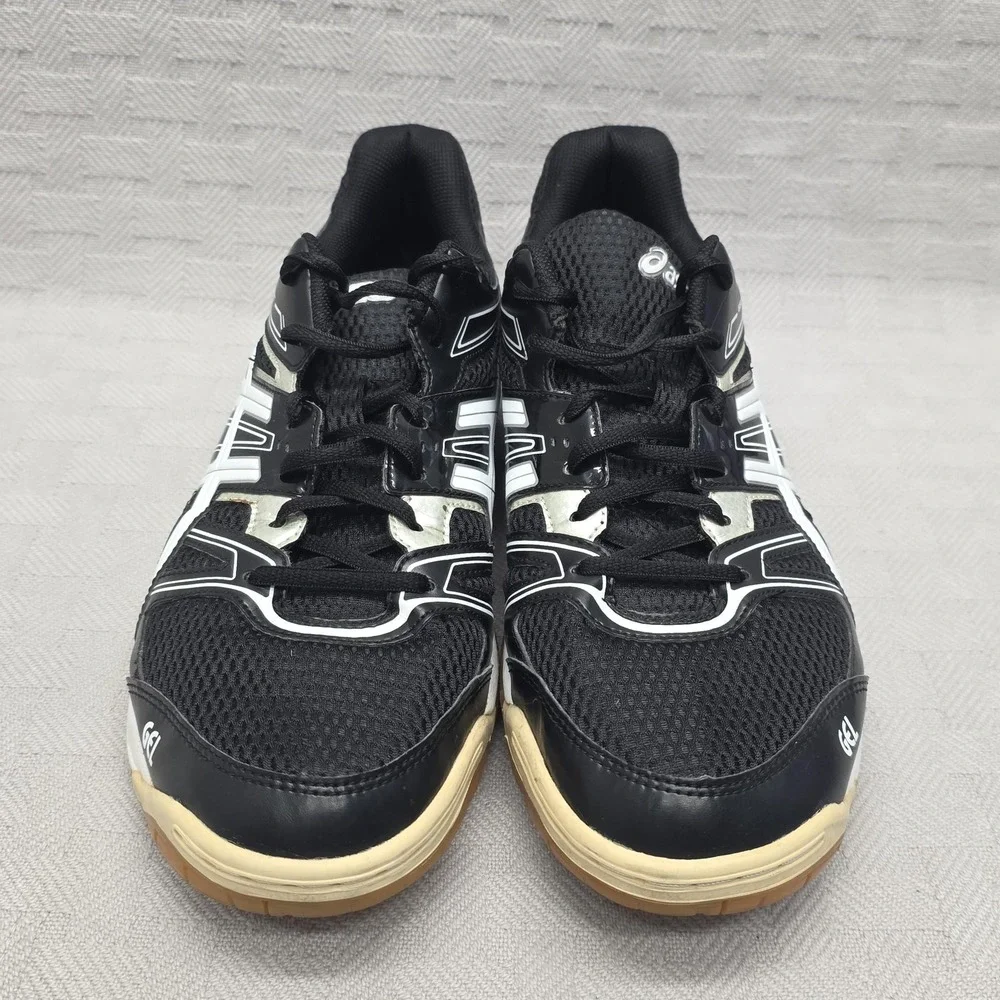 Asics Gel-Rocket 7 Volleyball Shoes Men Size 10.5 B405N Trainers Black